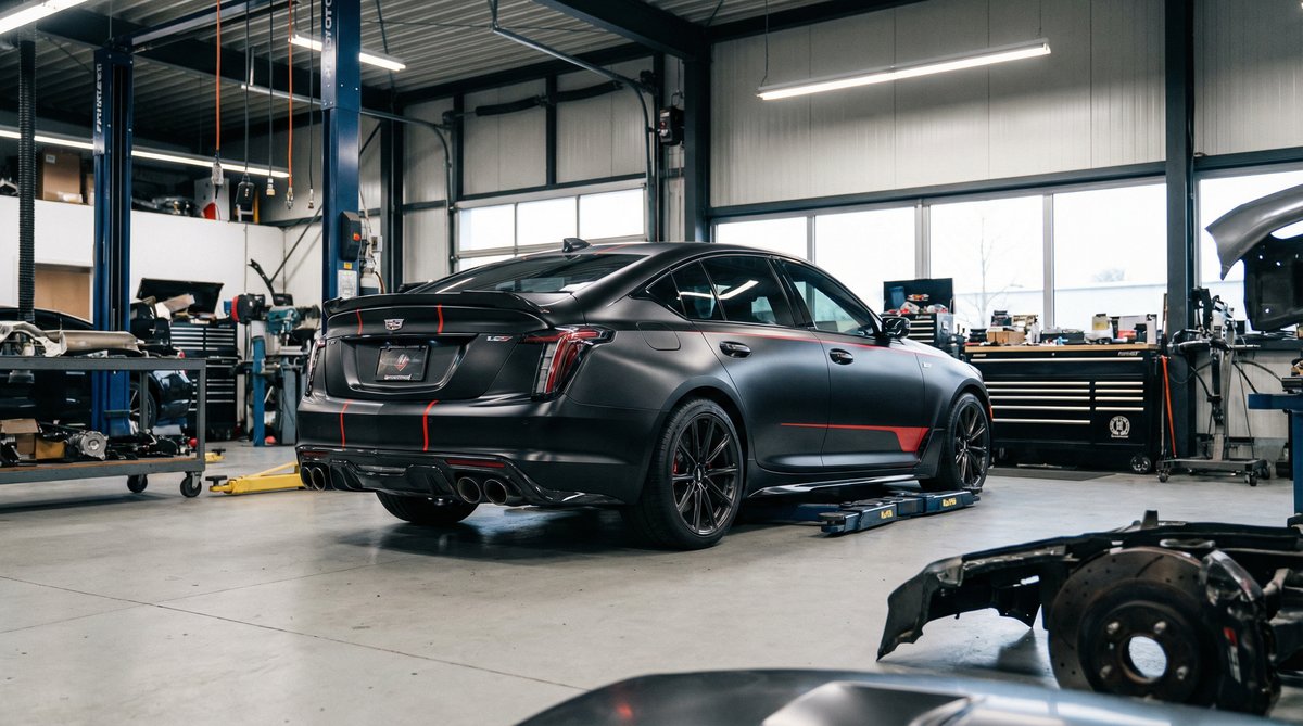 撸啊撸 凯迪拉克视频 - CT5改装视频